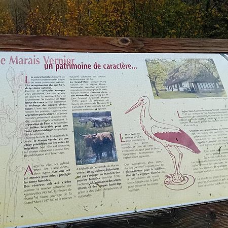 Gite Du Roy Marais-Vernier エクステリア 写真